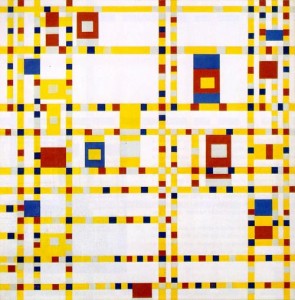 Broadway Boogie Woogie, Piet Mondrian, 1942-1943