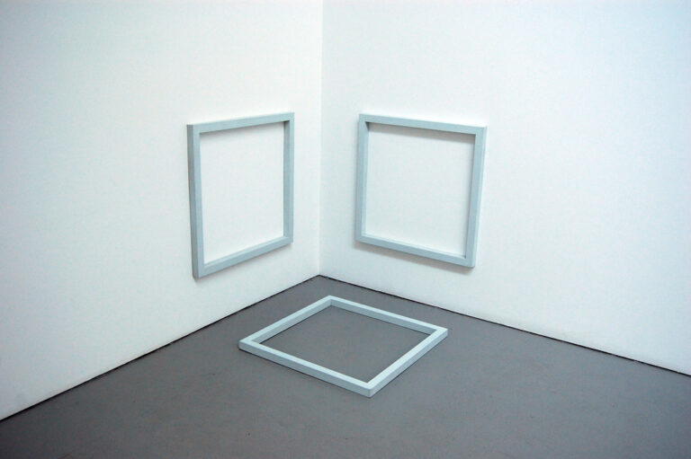 Wall / Floor « Three Squares » / Sol LeWitt