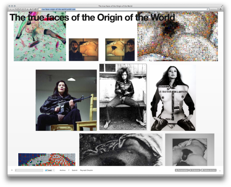 The true faces of the Origin of the World