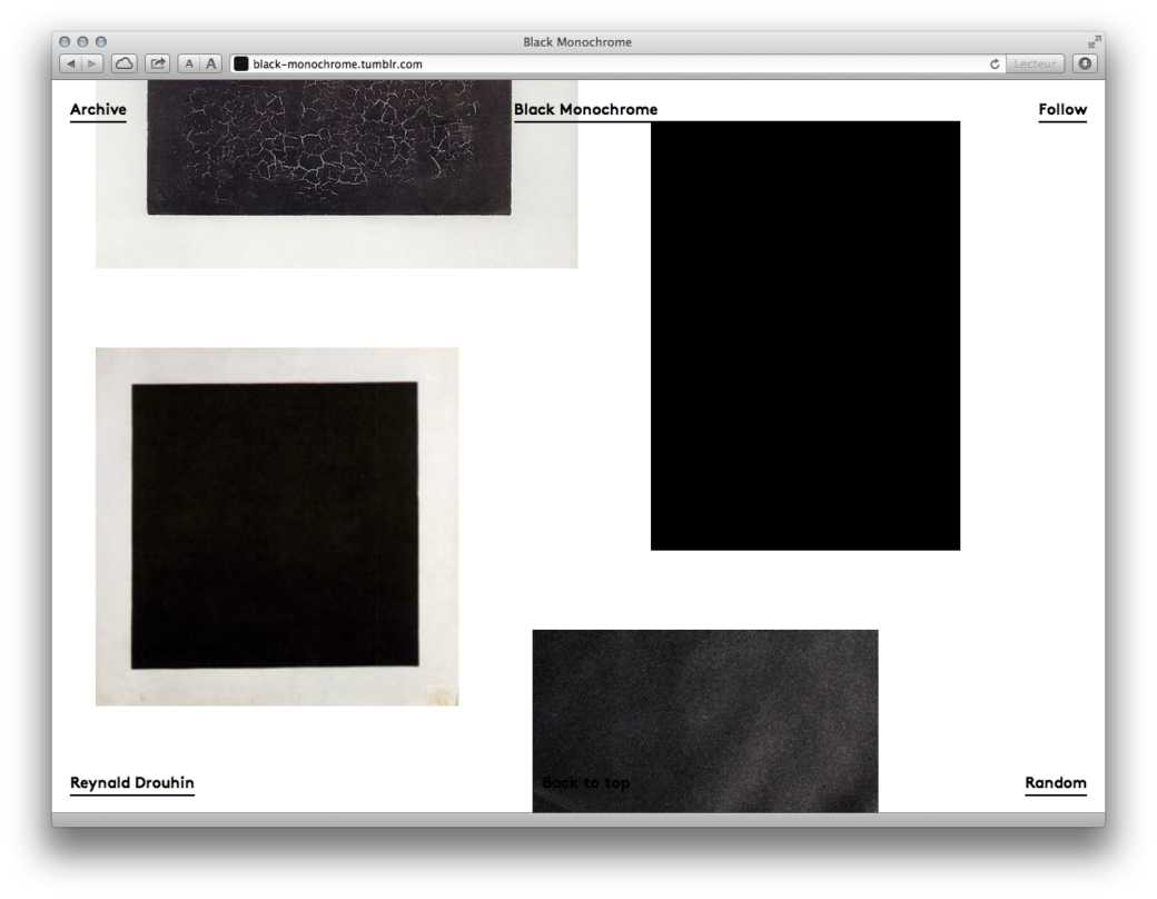 Black Monochrome