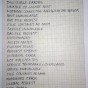 Liste d&rsquo;erreurs