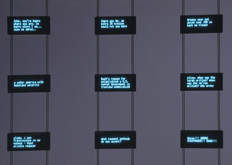 Listening Post / Mark Hansen and Ben Rubin