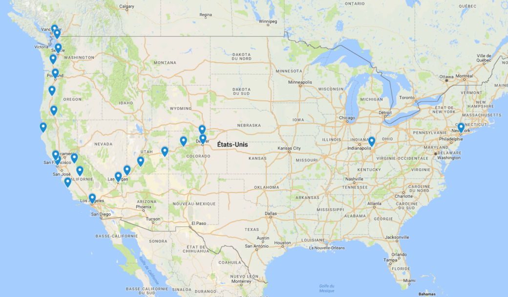 Road trip in USA